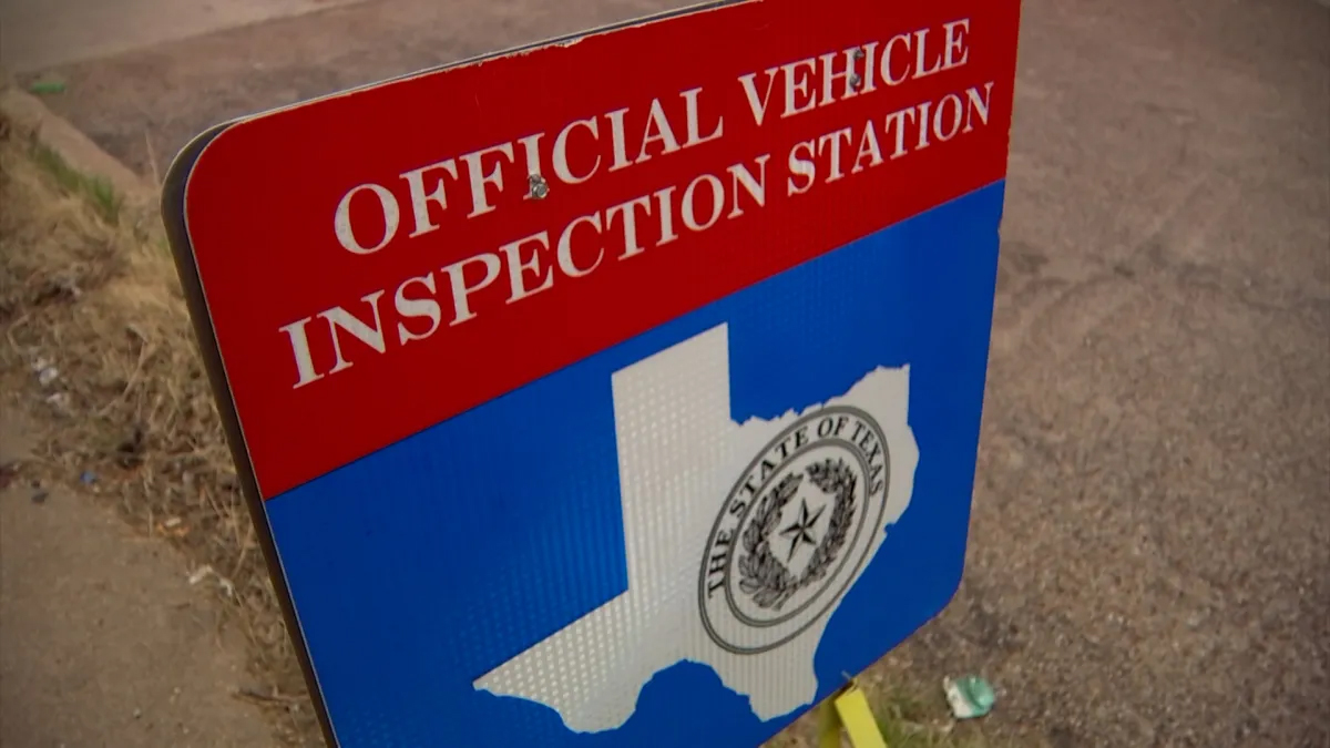 Texas state inspection station Irving TX
